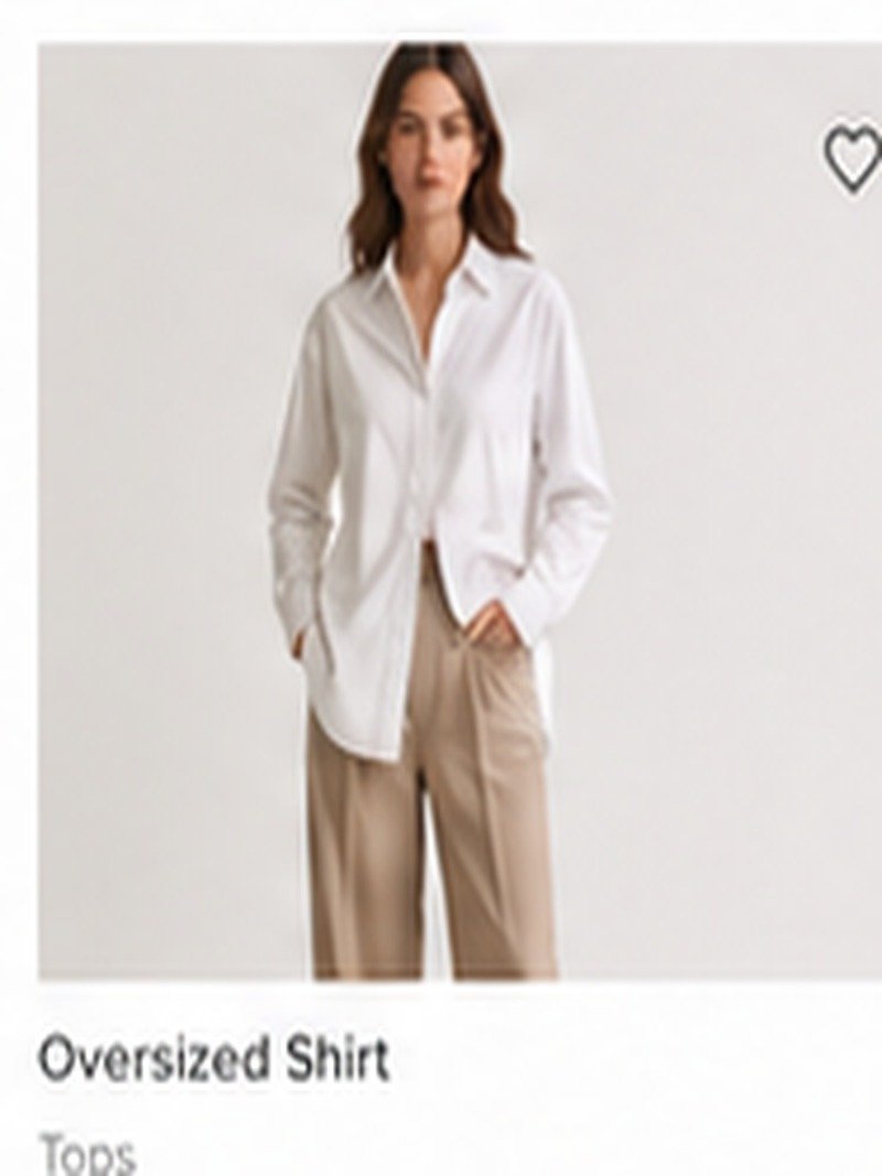 Cotton Oversized Shirt